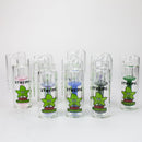 Xtreme - 5" Glass Bong Showerhead diffuser Ashcatcher [XTR-Z012/XTR-Z039] Ashcatcher · Percolator · Filter · Mouthpiece Canadian Distributor