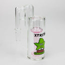 Xtreme - 5" Glass Bong Showerhead diffuser Ashcatcher [XTR-Z012/XTR-Z039] Ashcatcher · Percolator · Filter · Mouthpiece Canadian Distributor Pink