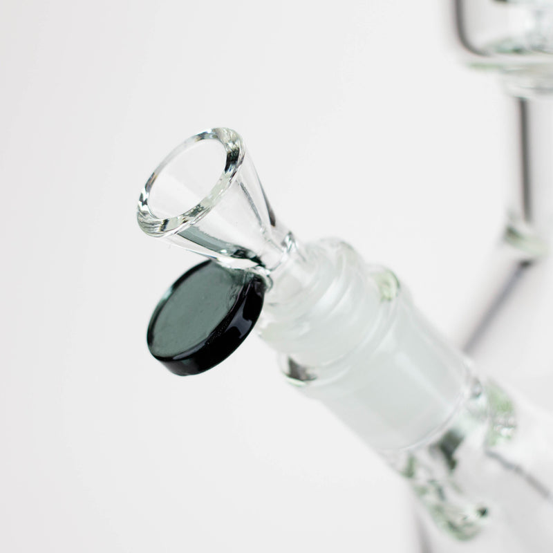 O 17" AQUA Glass showerhead percolator / 7mm /glass water bong [AQUA116]