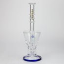 13" AQUA Glass 2-in-1 Sowerhead percolator glass bong [AQUA125] Glass Bong Canadian Distributor