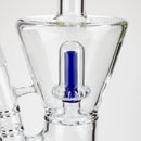 13" AQUA Glass 2-in-1 Sowerhead percolator glass bong [AQUA125] Glass Bong Canadian Distributor