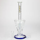 13" AQUA Glass 2-in-1 Sowerhead percolator glass bong [AQUA125] Glass Bong Canadian Distributor
