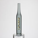 10" AQUA glass tire diffuser Rocket glass bong [AQUA113] Glass Bong Canadian Distributor