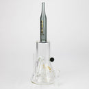 10" AQUA glass tire diffuser Rocket glass bong [AQUA113] Glass Bong Canadian Distributor