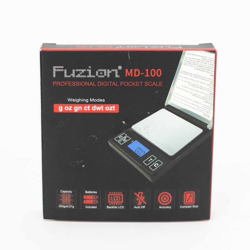 O Fuzion® Global MD-100 pocket scale [MD-100BLK]