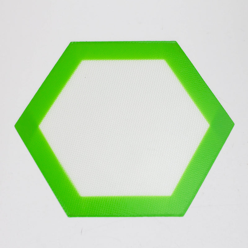 O Non-Stick Silicone Dab Mats -Hexagon