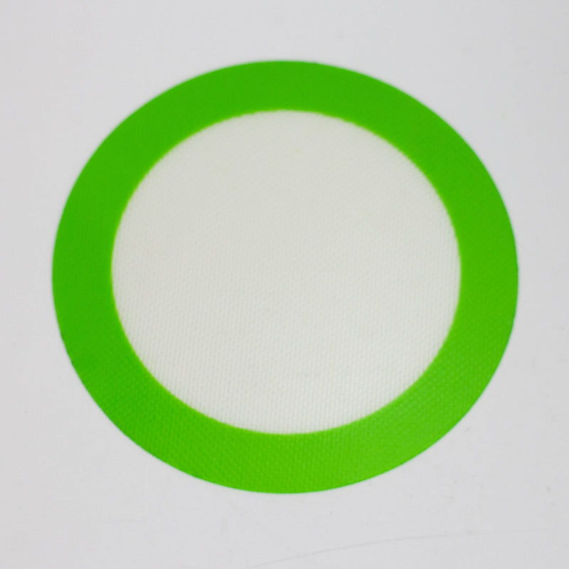 O Non-Stick Silicone Dab Mats -Round