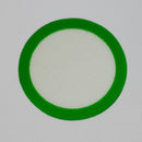 Non-Stick Silicone Dab Mats -Round Tray Canadian Distributor Small-Green