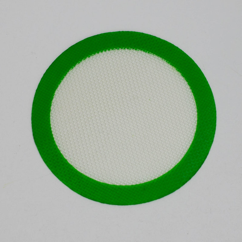 O Non-Stick Silicone Dab Mats -Round