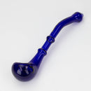 NG-10 inch Elongated Spoon Pipe [N8055] Glass Pipe High-End Brands Glass BLUE