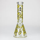 NG- 13 inch Bat Logo 7mm Beaker [S344] Glass Bong High-End Brands Glass
