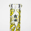 NG- 13 inch Bat Logo 7mm Beaker [S344] Glass Bong High-End Brands Glass