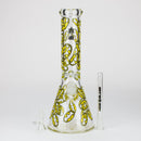 NG- 13 inch Bat Logo 7mm Beaker [S344] Glass Bong High-End Brands Glass