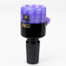 NG - Black & Colour Bubble Bucket Bowl [TW001] Bowl · Banger · Oil Burner High-End Brands Glass PURPLE