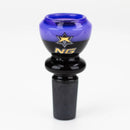 NG - Black & Colour Cup Bowl [TW002] Bowl · Banger · Oil Burner High-End Brands Glass PURPLE