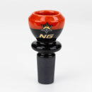 NG - Black & Colour Cup Bowl [TW002] Bowl · Banger · Oil Burner High-End Brands Glass ORANGE