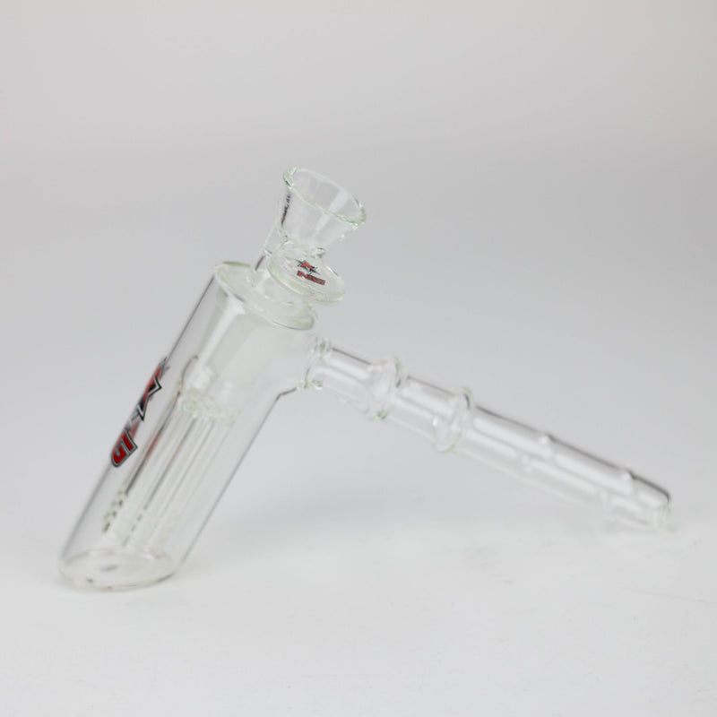 O NG-L-Shaped 6-Arm Perc Hand Pipe [XY562]