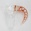 Thick Large bowl with horn handle Bowl · Banger · Oil Burner ONE Orange