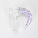 Thick Large bowl with horn handle Bowl · Banger · Oil Burner ONE Purple