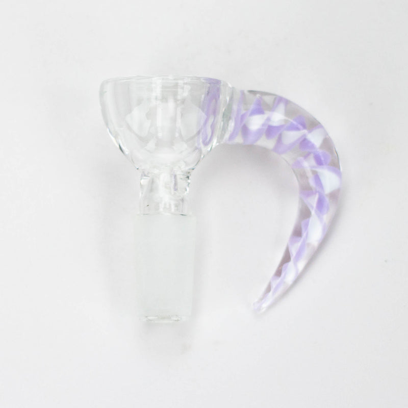 O Thick Large bowl with horn handle
