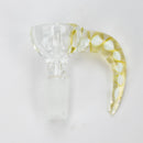 Thick Large bowl with horn handle Bowl · Banger · Oil Burner ONE Yellow