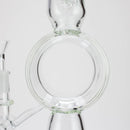 H2O | 19" Cone diffuser glass water bong [H2O-5012] Glass Bong Canadian Distributor