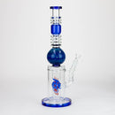 H2O | 15" Gold fumed sphere Glass water bong [H2O-5017] Glass Bong Canadian Distributor