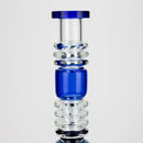 H2O | 15" Gold fumed sphere Glass water bong [H2O-5017] Glass Bong Canadian Distributor