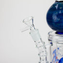 H2O | 15" Gold fumed sphere Glass water bong [H2O-5017] Glass Bong Canadian Distributor