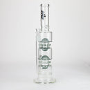 H2O | 17" Glass water bong [H2O-5016] Glass Bong Canadian Distributor T-Black