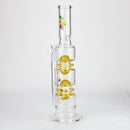 H2O | 17" Glass water bong [H2O-5016] Glass Bong Canadian Distributor Yellow