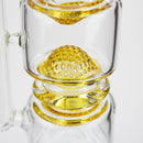 H2O | 17" Glass water bong [H2O-5016] Glass Bong Canadian Distributor