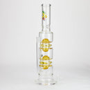 H2O | 17" Glass water bong [H2O-5016] Glass Bong Canadian Distributor