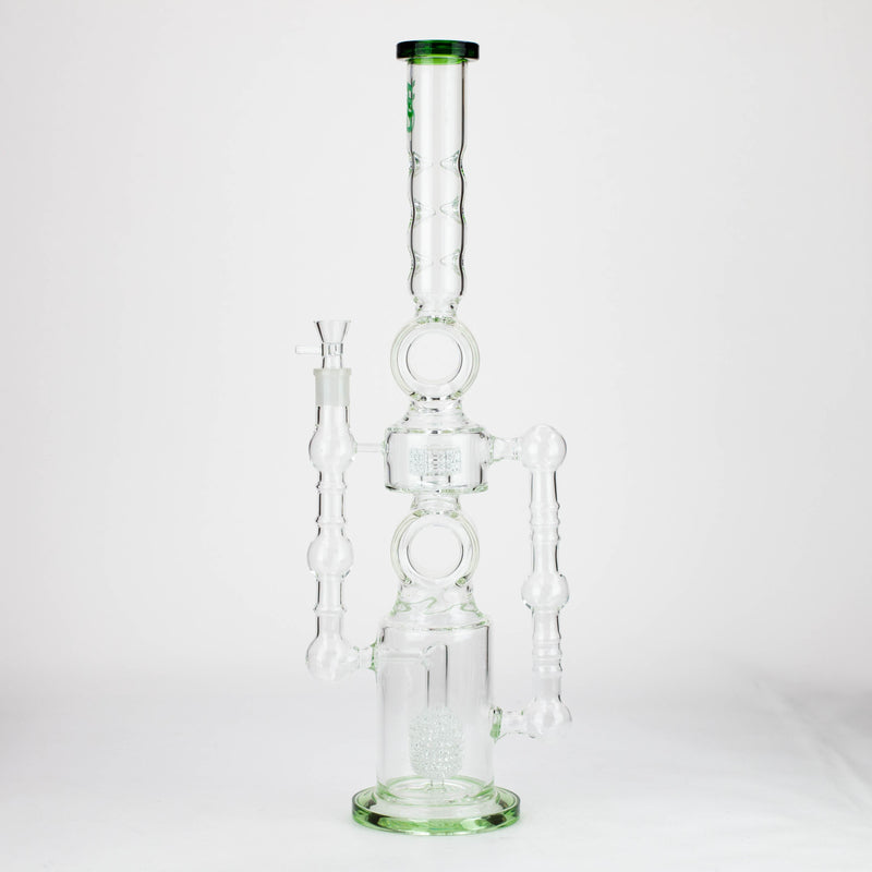 O H2O | 22" Glass water bong [H2O-5021]