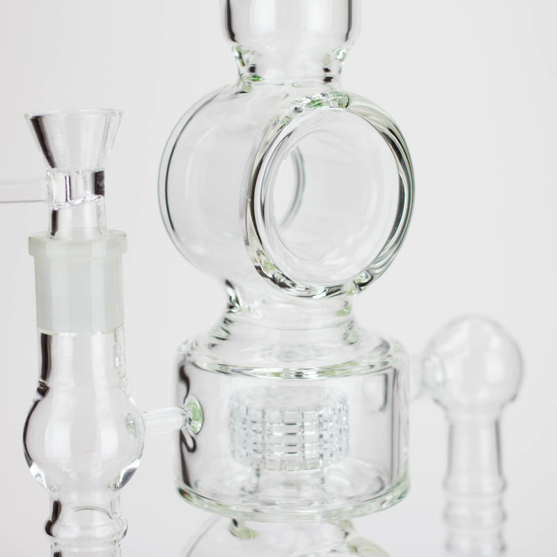 O H2O | 22" Glass water bong [H2O-5021]