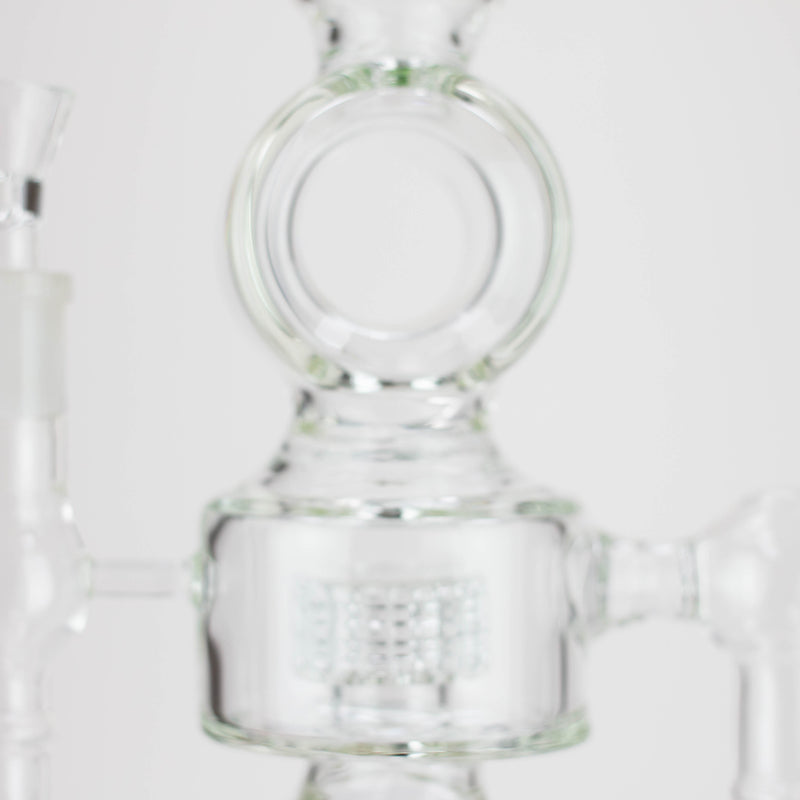 O H2O | 22" Glass water bong [H2O-5021]