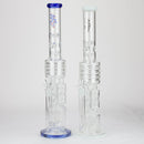H2O | 21" glass water bong [H2O-5020] Glass Bong Canadian Distributor