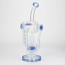 H2O | 14" glass water bong [H2O-5022] Glass Bong Canadian Distributor Blue