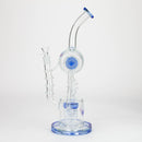 H2O | 14" glass water bong [H2O-5022] Glass Bong Canadian Distributor