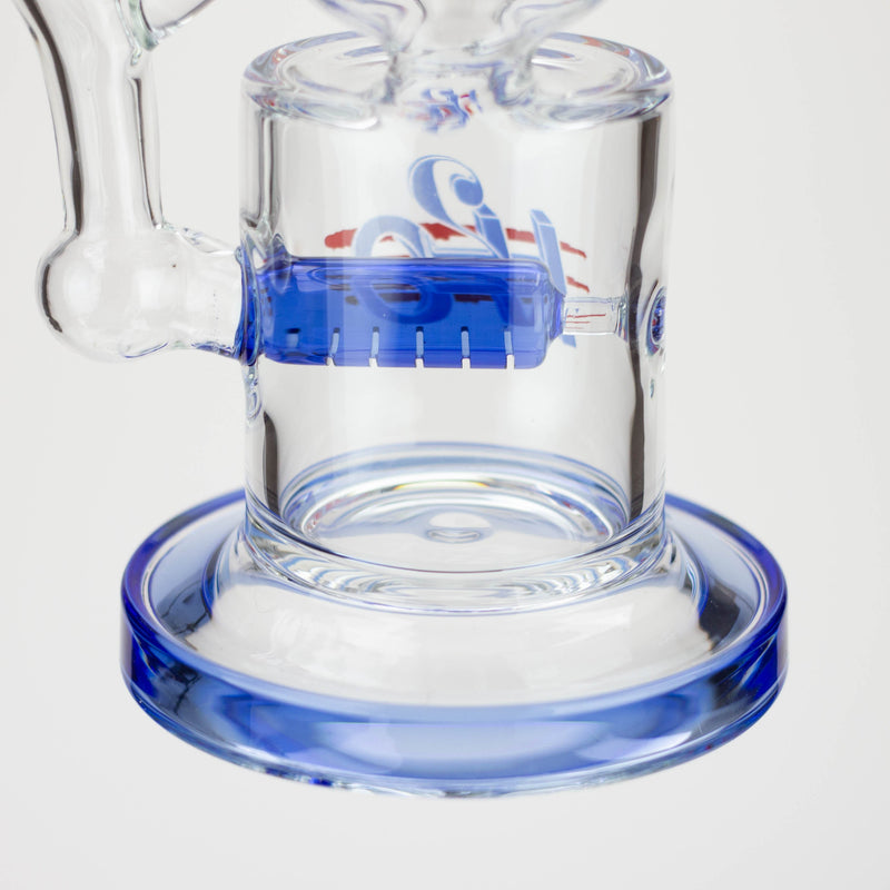 O H2O | 10" glass water bong [H2O-5023]