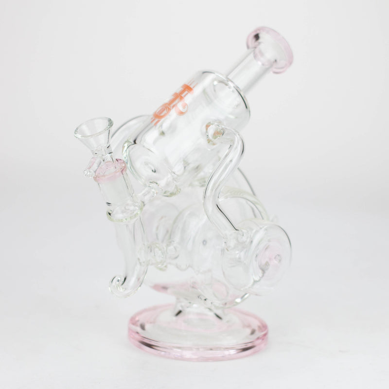 O H2O | 10" glass water bong [H2O-5025]