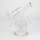 H2O | 10" glass water bong [H2O-5025] Glass Bong Canadian Distributor