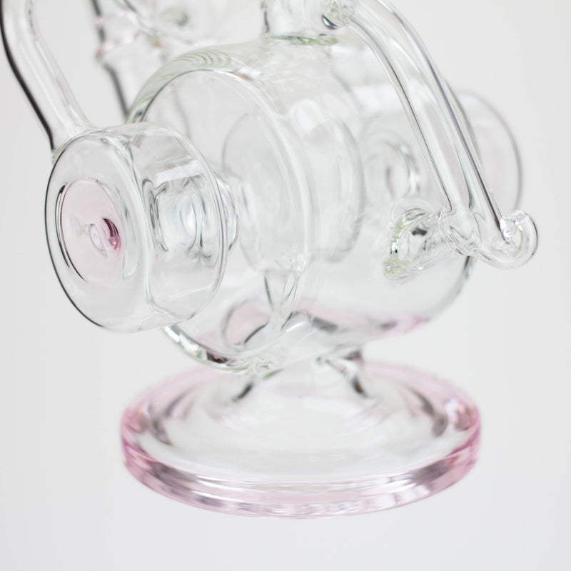 O H2O | 10" glass water bong [H2O-5025]