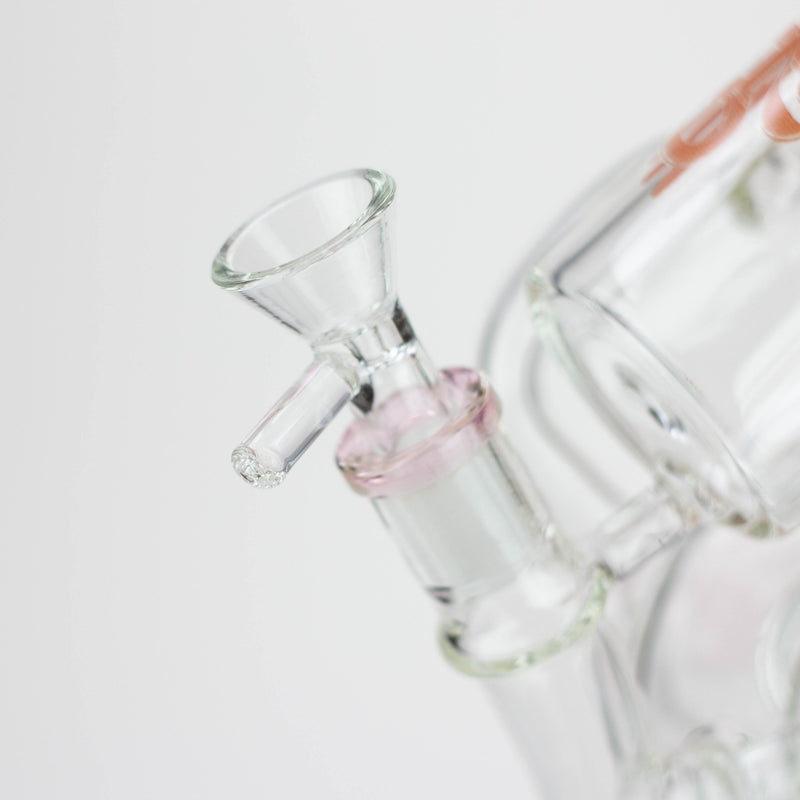 O H2O | 10" glass water bong [H2O-5025]