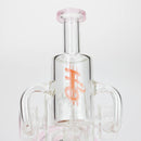 H2O | 10" glass water bong [H2O-5025] Glass Bong Canadian Distributor