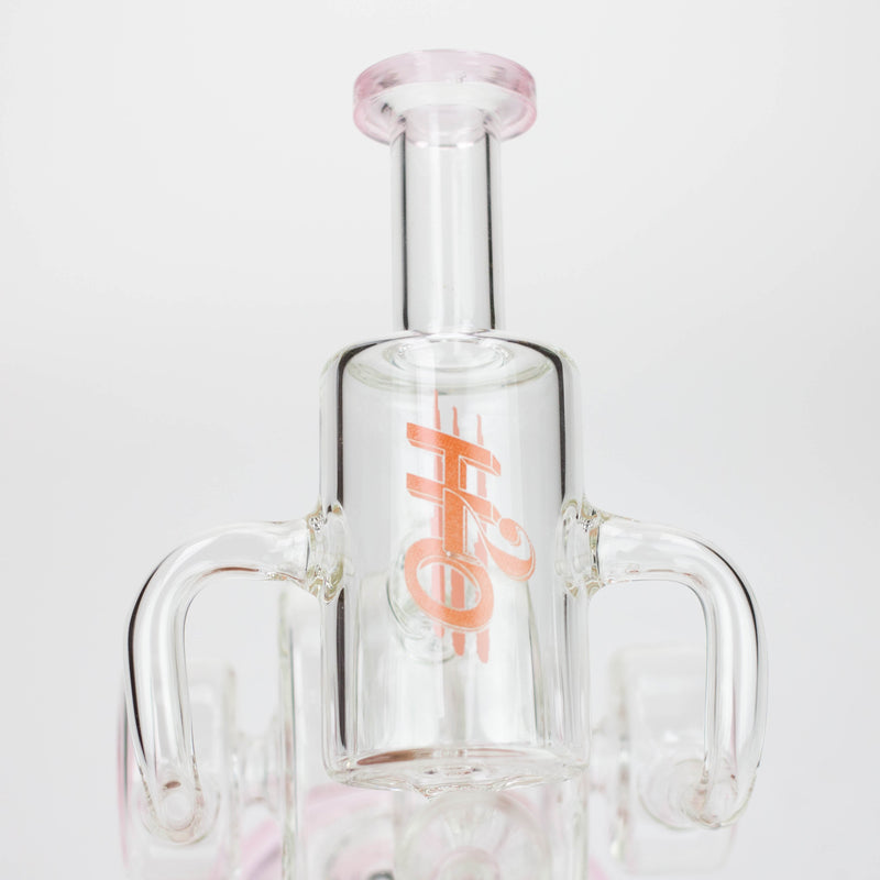 O H2O | 10" glass water bong [H2O-5025]