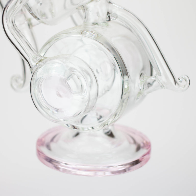 O H2O | 10" glass water bong [H2O-5025]