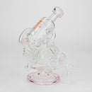 H2O | 10" glass water bong [H2O-5025] Glass Bong Canadian Distributor