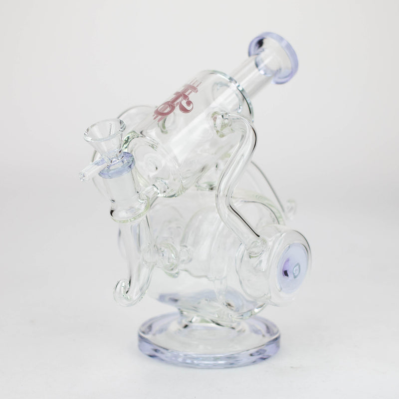 O H2O | 10" glass water bong [H2O-5025]