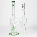 H2O | 19" Cone diffuser glass water bong [H2O-5012] Glass Bong Canadian Distributor